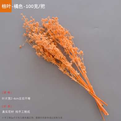 永生干花情人果花束ins摆件情人节创意礼物小刺芹紫蓟永生花配材
