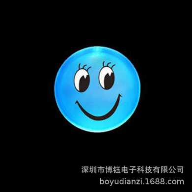 万圣圣诞节发光礼品胸章 LED胸章 闪光胸针徽章