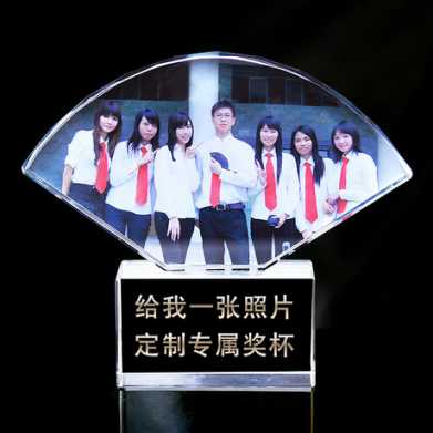 老同学聚会毕业季纪念品学生幼儿园水晶礼物留念照片摆件相册礼品