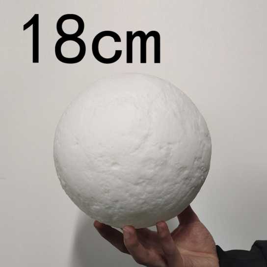 3D打印彩绘月球灯创意生日礼物注塑充电智能3d月亮灯夜灯