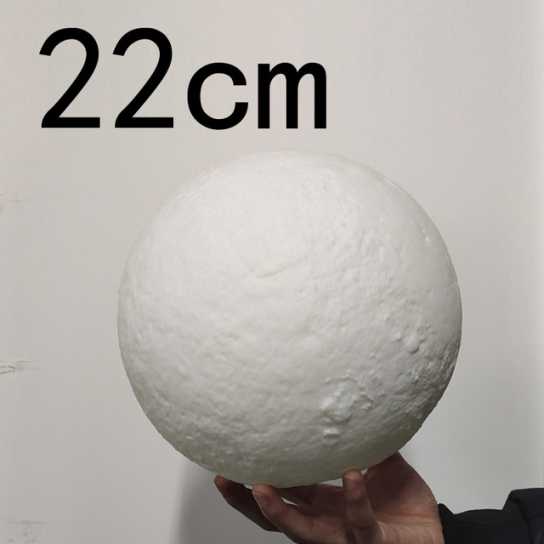 3D打印彩绘月球灯创意生日礼物注塑充电智能3d月亮灯夜灯
