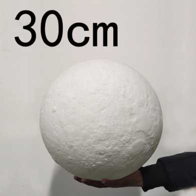 3D打印彩绘月球灯创意生日礼物注塑充电智能3d月亮灯夜灯