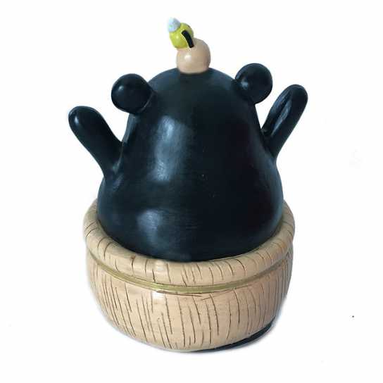 创意树脂卡通旋转音乐盒礼品摆件家居装饰工艺品