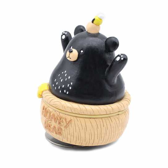 创意树脂卡通旋转音乐盒礼品摆件家居装饰工艺品