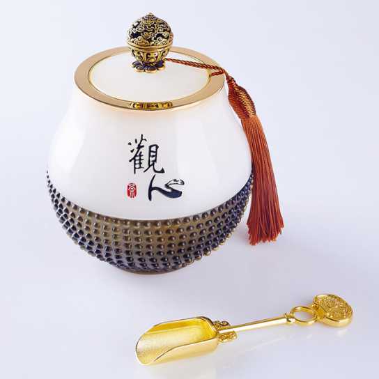 琉璃茶叶罐送老师退休实用礼物公司年会商务礼品纪念品