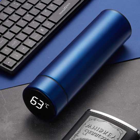 保温杯智能测温显示温度水杯不锈钢广告杯子创意商务礼品