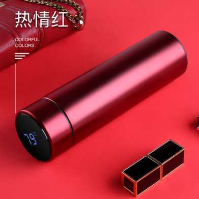 保温杯智能测温显示温度水杯不锈钢广告杯子创意商务礼品