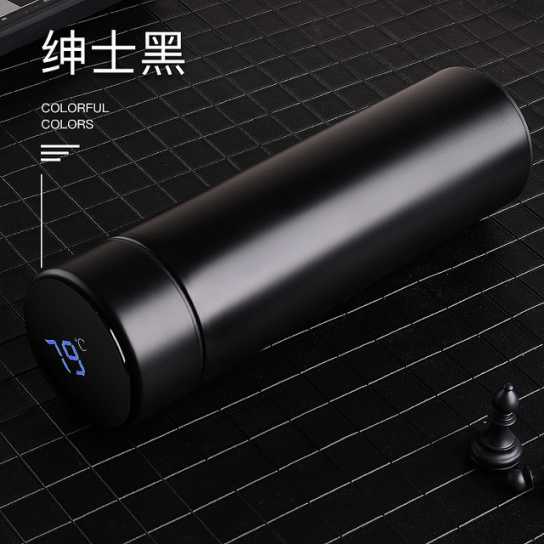 保温杯智能测温显示温度水杯不锈钢广告杯子创意商务礼品