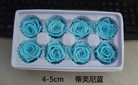 保鲜玫瑰永生花情人节礼盒圣诞节礼物生日礼品配材花4-5
