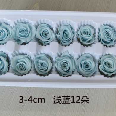 保鲜玫瑰永生花情人节礼盒圣诞节礼物生日礼品配材花4-5
