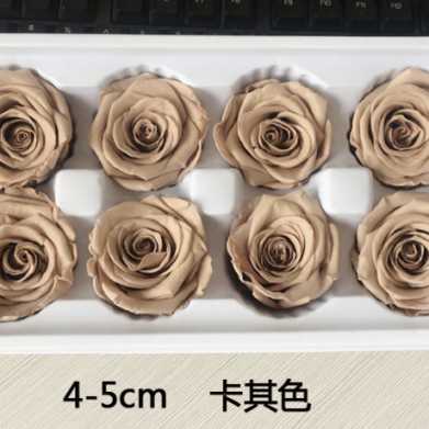 保鲜玫瑰永生花情人节礼盒圣诞节礼物生日礼品配材花4-5