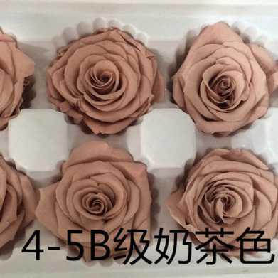 保鲜玫瑰永生花情人节礼盒圣诞节礼物生日礼品配材花4-5