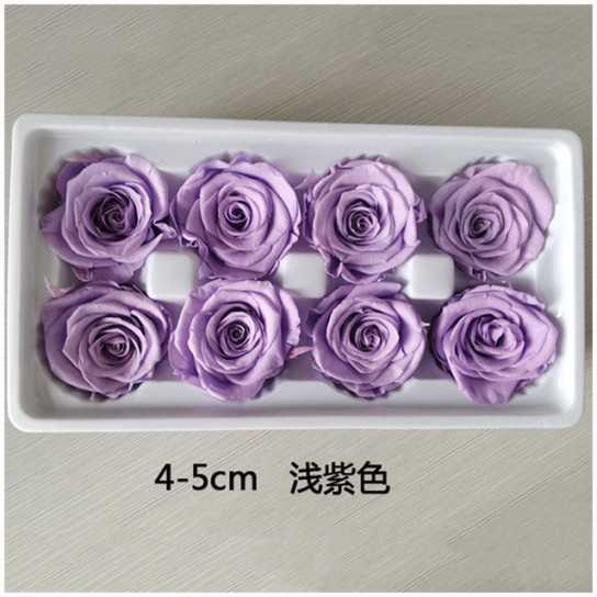 保鲜玫瑰永生花情人节礼盒圣诞节礼物生日礼品配材花4-5
