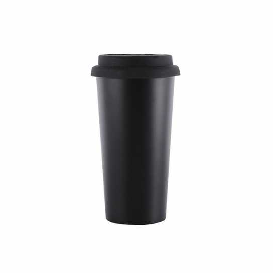 咖啡杯双层真空不锈钢水杯商务办公礼品保温杯