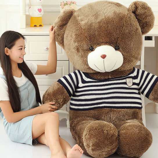 泰迪熊公仔布娃娃儿童生日毛绒玩具礼品