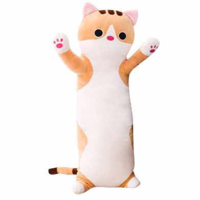 毛绒长条抱着睡觉抱枕娃娃可爱公仔大号玩具韩国女生猫咪懒人枕头