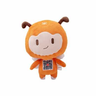 鼠年吉祥物毛绒公仔活动礼品毛绒玩具抓机娃娃