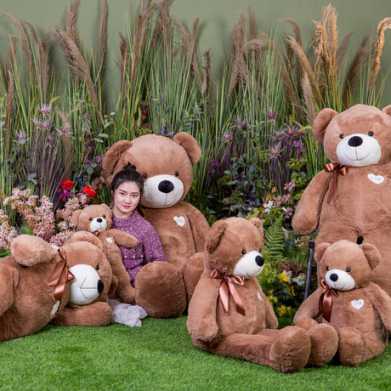 泰迪熊公仔大号抱抱熊毛绒玩具布娃娃送女生生日礼物睡觉玩偶抱枕